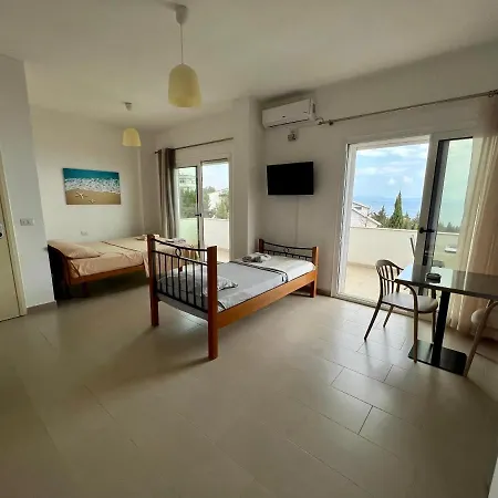 Mariannas Apartment Sea View Dhermi Exterior photo